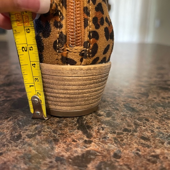 Leopard Print Booties - Picture 6 of 6